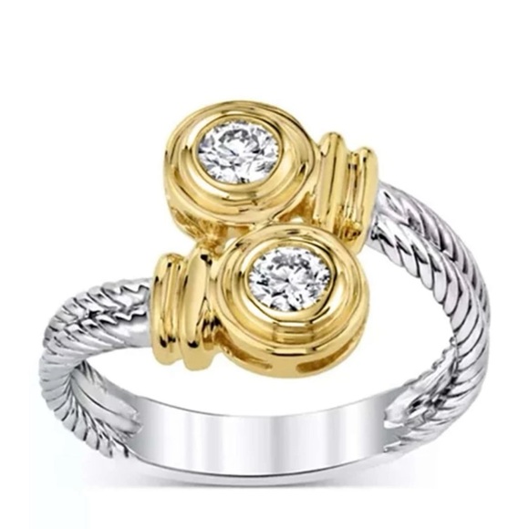 BRIDAL WEDDING RING - Picture 1 of 4